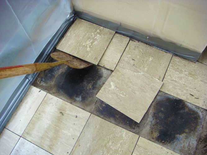 Need Asbestos Floor Tile Removal, Do Old Floor Tiles Contain Asbestos